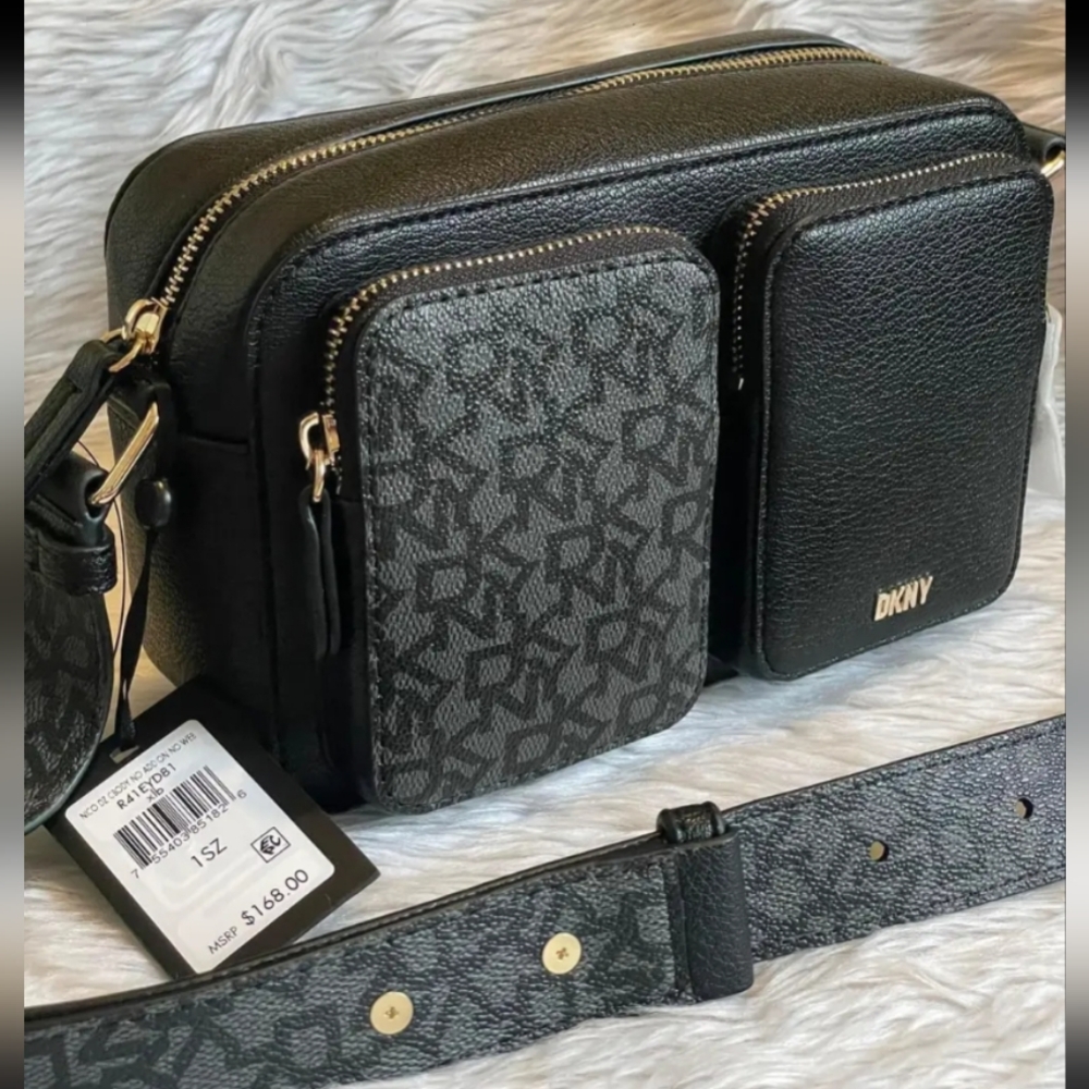 DKNY Tinsley Crossbody or "camera bag" style NWT - Picture 16 of 16